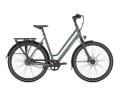 Vélo urbain/trekking Unisexe CHAMONIX S8 Bleu Pétrole - Image 1/2