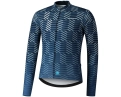 Maillot manches longues imprimé Homme VERTEX Bleu Marine Fumé - Image 1/2
