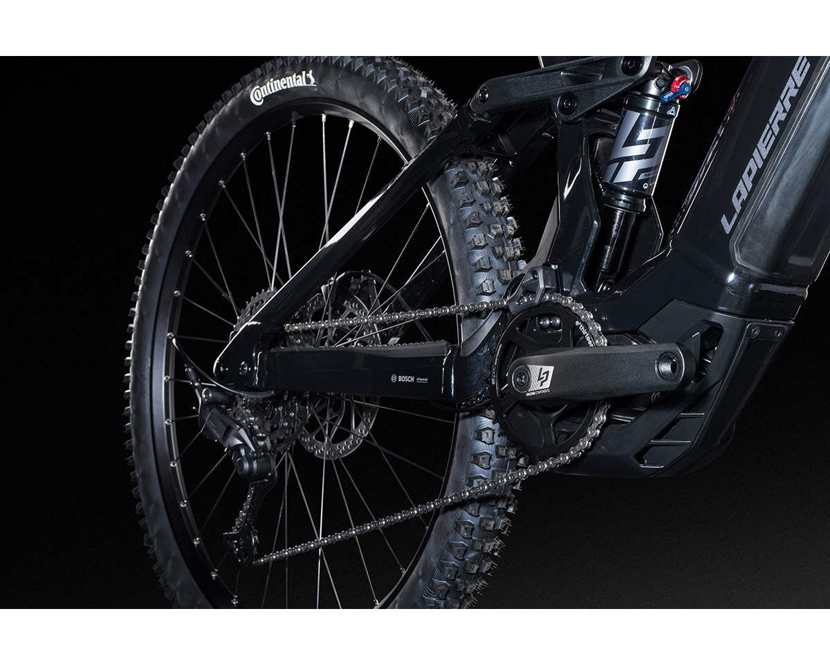 VTT électrique tout suspendu Unisexe OVERVOLT TR 4.6 Noir