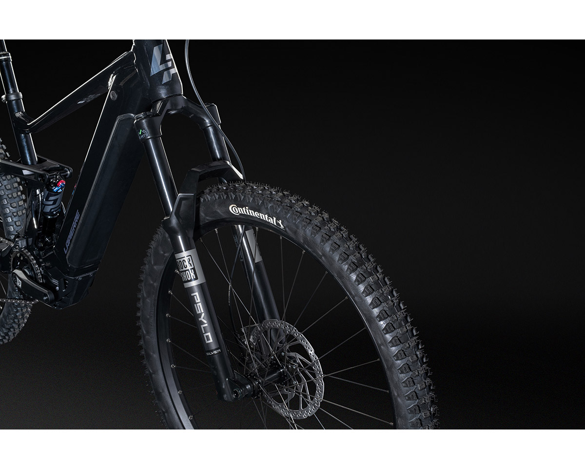 VTT électrique tout suspendu Unisexe OVERVOLT TR 4.6 Noir