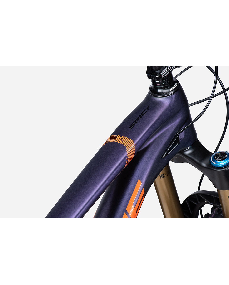 VTT tout suspendu Unisexe SPICY CF 7.9 Violet