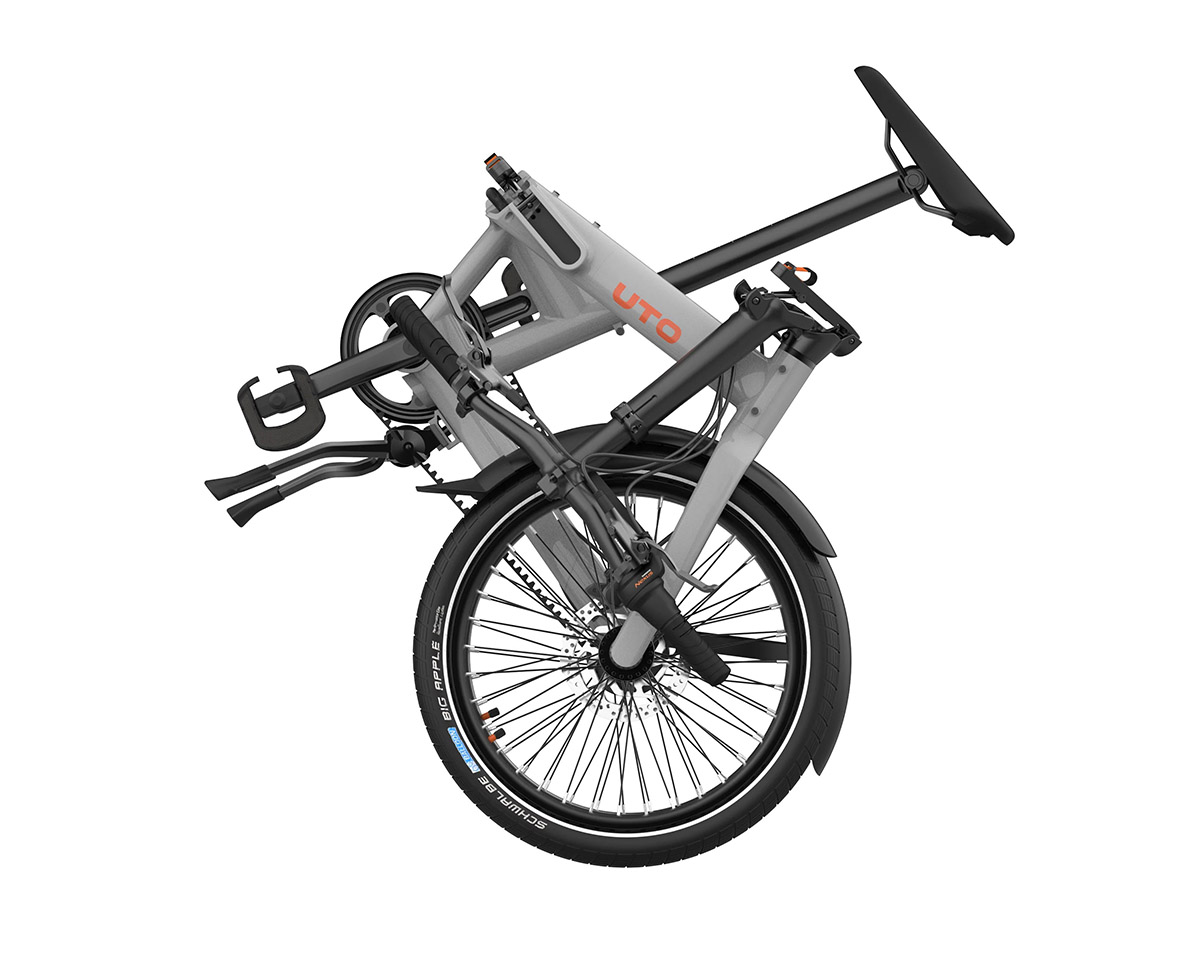Vélo pliant PRO20 NE Gris Satin